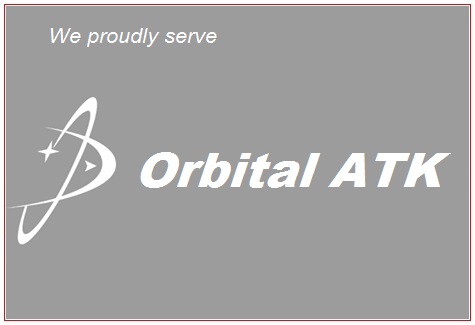 Proudly serving Orbital ATK (Graphic not available)